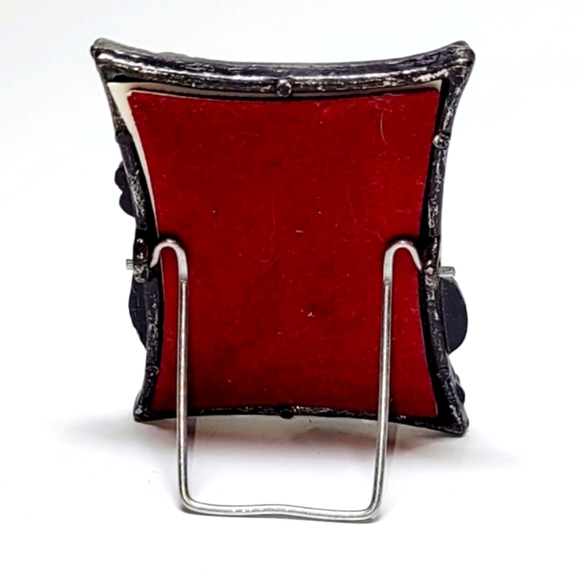 Four Vintage Photo Frames Collection, Set of Small Assorted Metal Frames, EUC - Picture 9 of 9